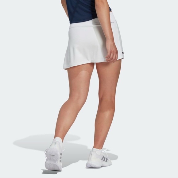 Adidas Women Club Tennis skirt/skort - size SM - White - Picture 2 of 7